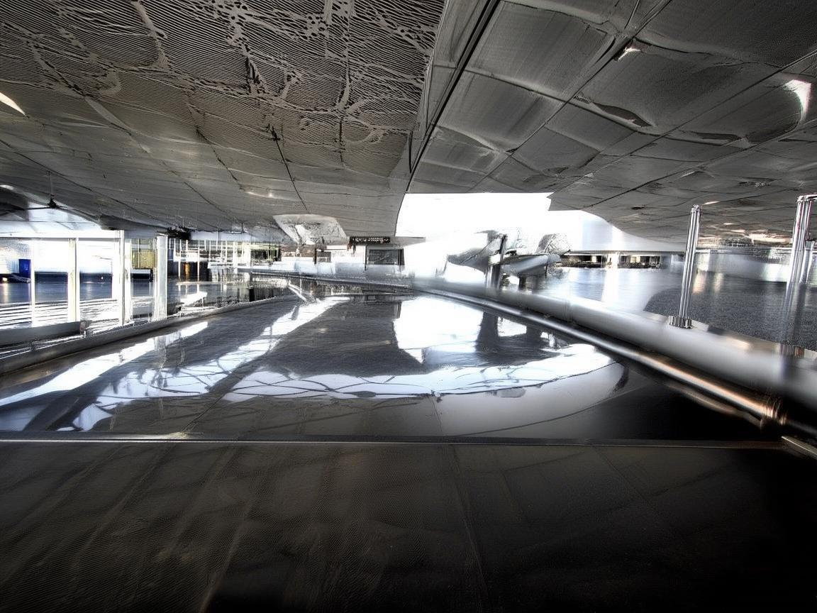 候机厅的金属记忆,时光的凝固与流动 候机厅的金属记忆,时光的凝固与流动