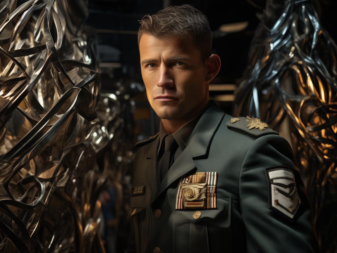 铁血柔情,军官与金属艺术的碰撞 铁血柔情,军官与金属艺术的碰撞