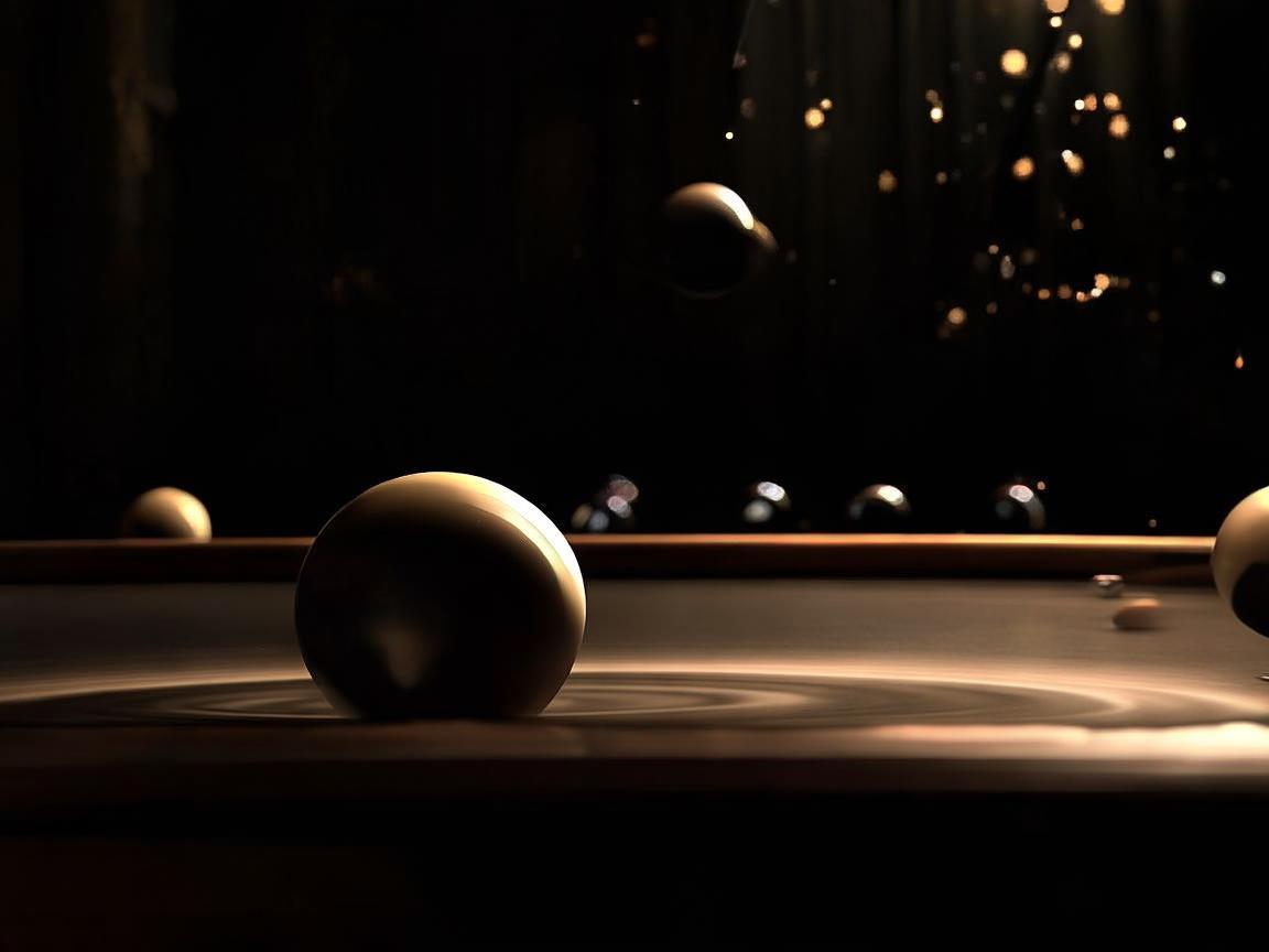 桌球，碰撞间的金属乐章