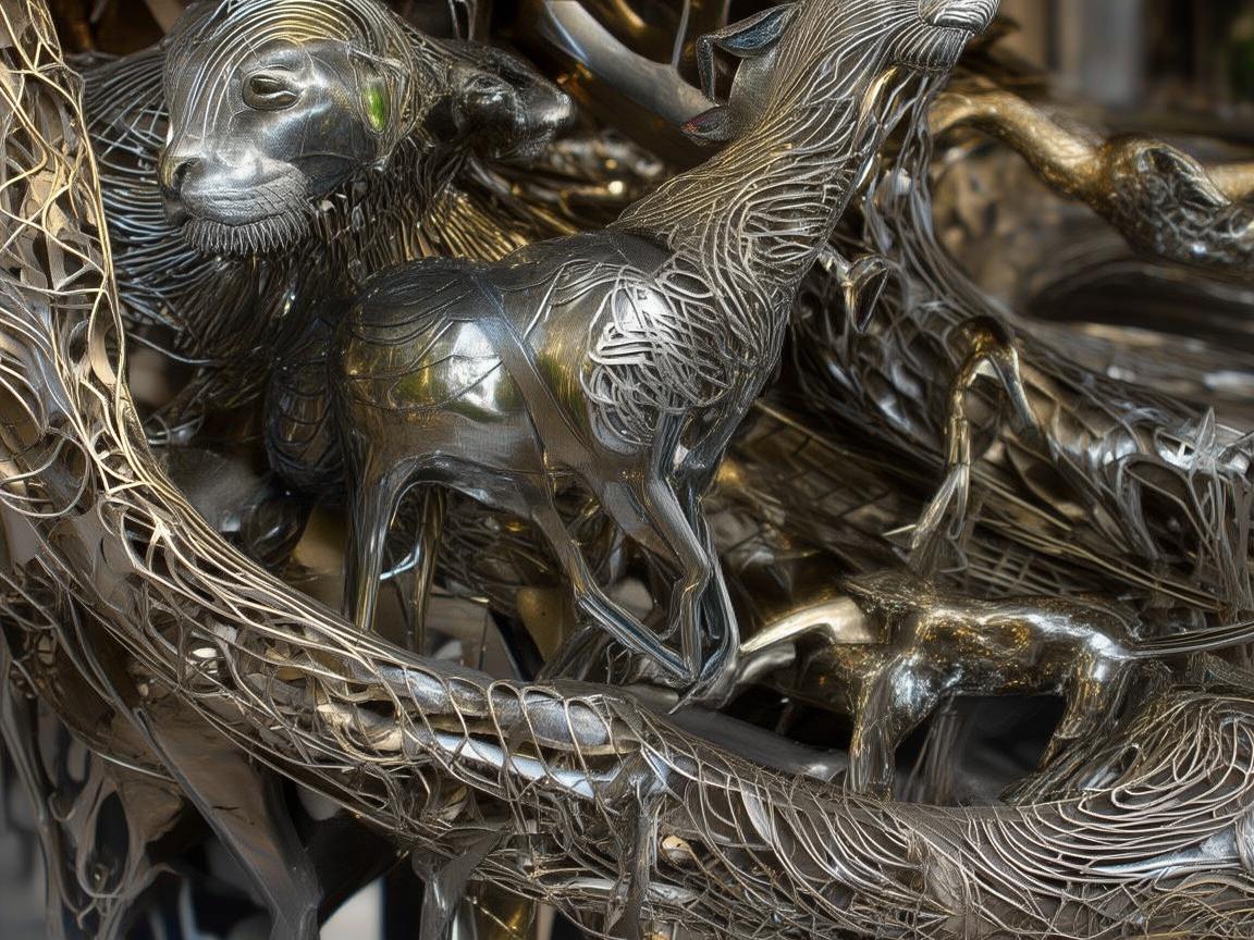 金属雕琢下的动物学乐章