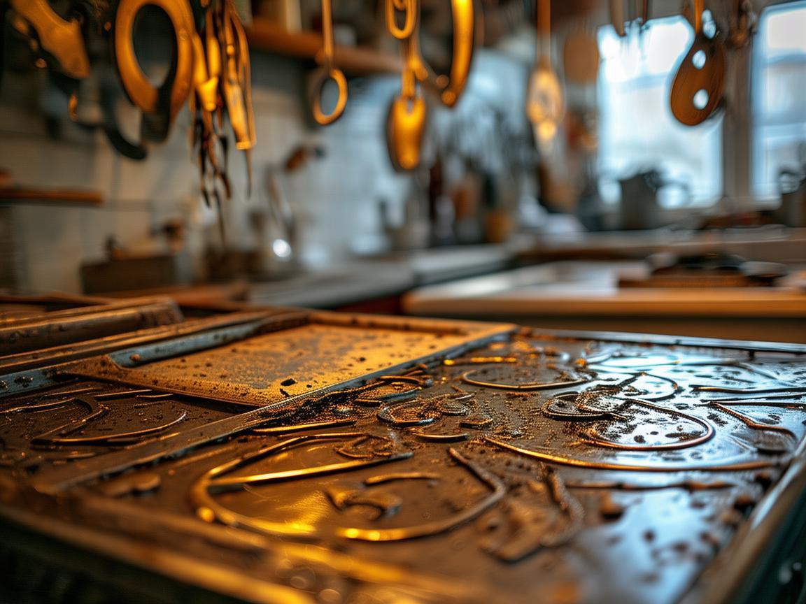 电磁炉下的生活印记，金属艺术家的日常与热情