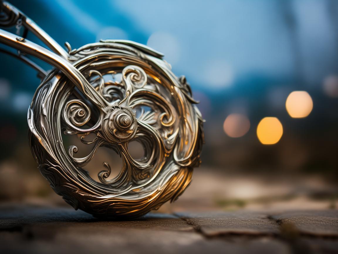 独轮车上的金属艺术之旅，生活的坚韧与灵动