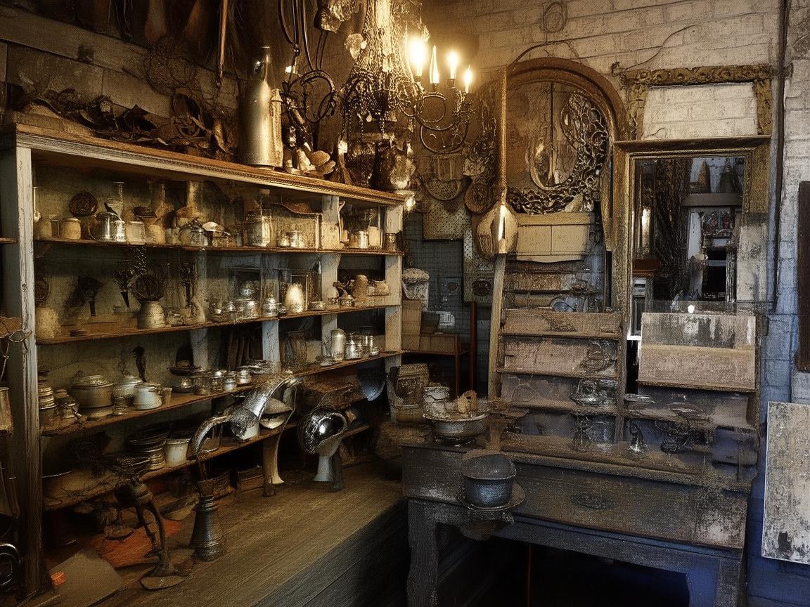 金属之韵，在旧家具店中寻觅生活的艺术