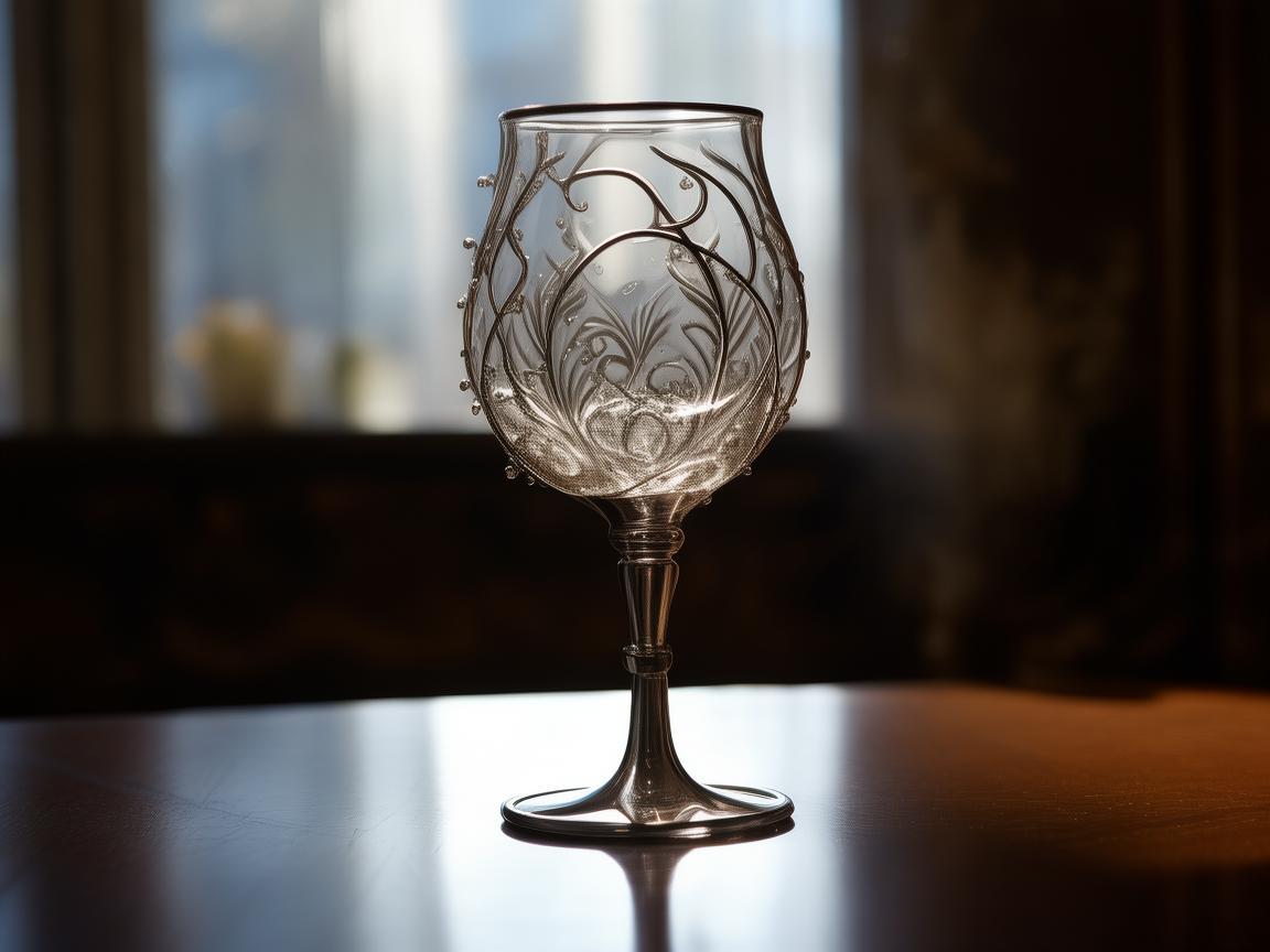 金属酒杯，凝固时光的艺术容器