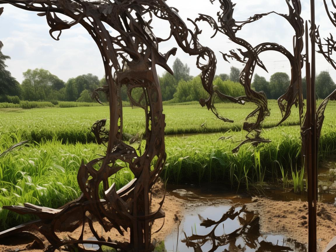金属雕琢下的农业资源与环境之美 金属雕琢下的农业资源与环境之美