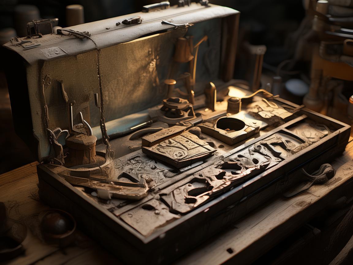 储物盒里的时光印记,金属艺术家的生活剪影 储物盒里的时光印记,金属艺术家的生活剪影