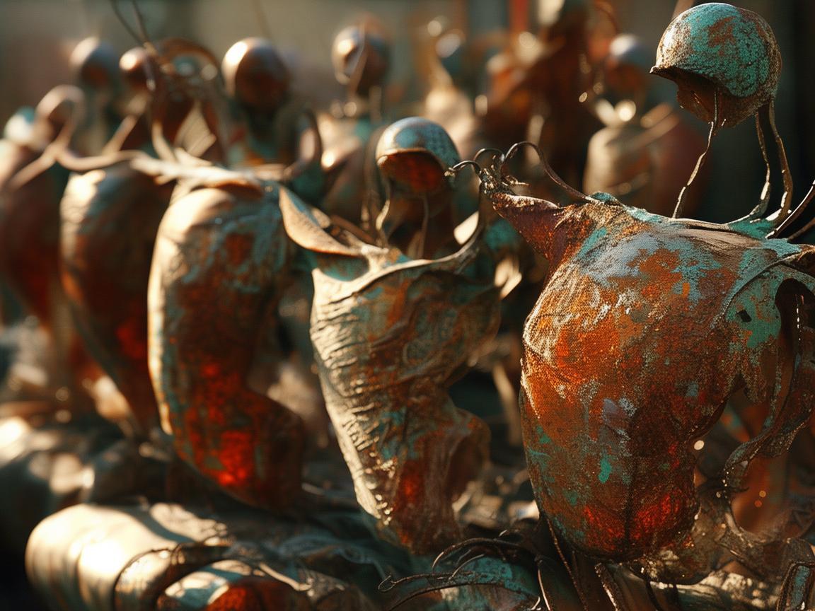 金属艺术与风湿性心脏病，生命坚韧之舞