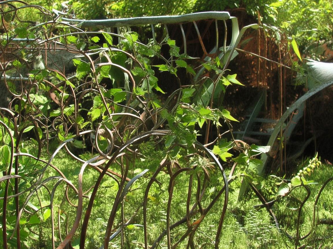 金属与绿意，园艺学在金属艺术中的诗意共生