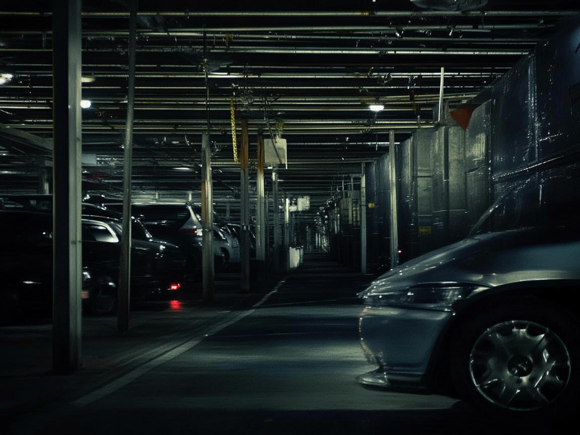 金属之韵，停车场下的生活剪影