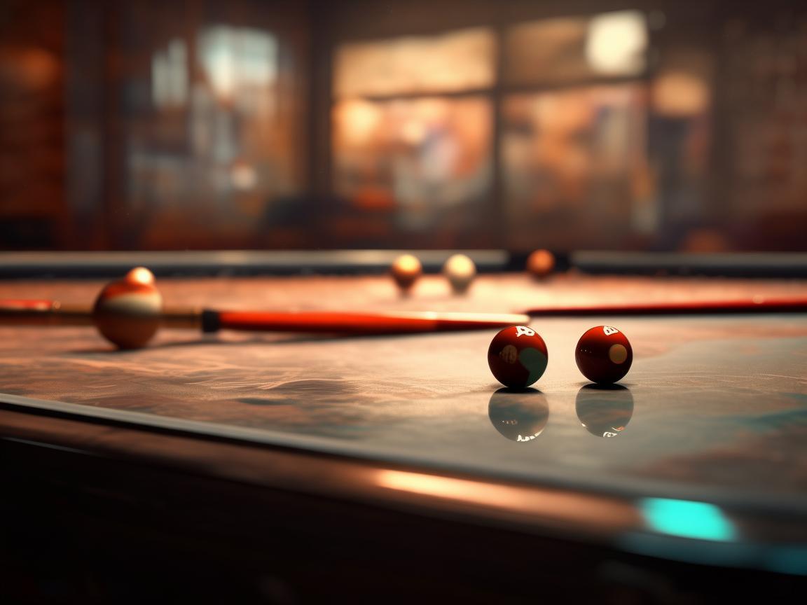 金属碰撞的旋律,台球桌上的生活剪影 金属碰撞的旋律,台球桌上的生活剪影
