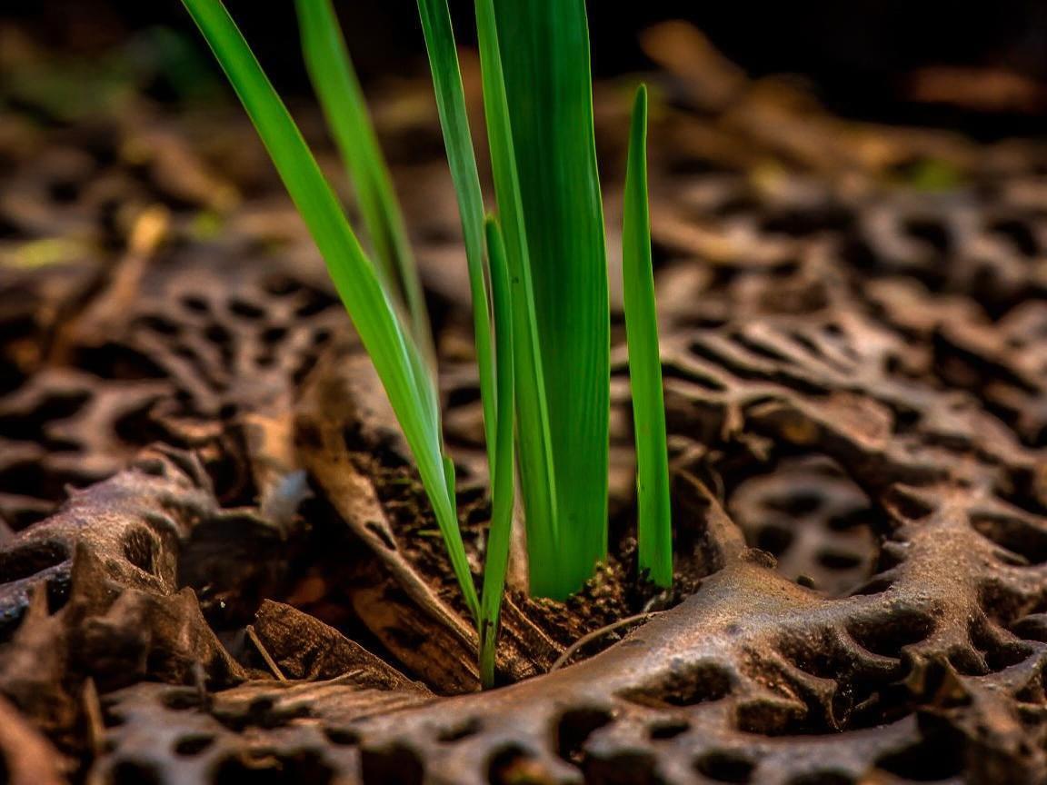 金属之韵，韭菜的坚韧与重生