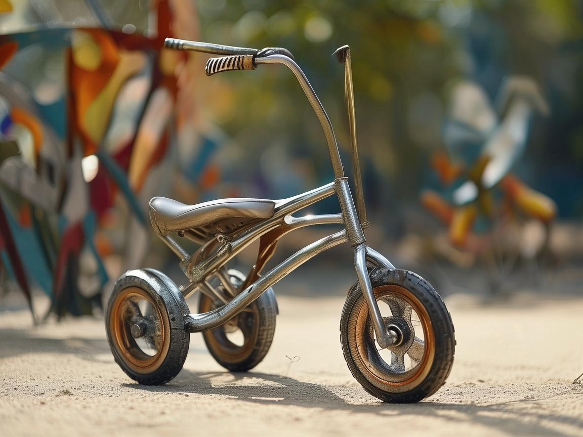 儿童三轮车,金属艺术家的童趣记忆 儿童三轮车,金属艺术家的童趣记忆