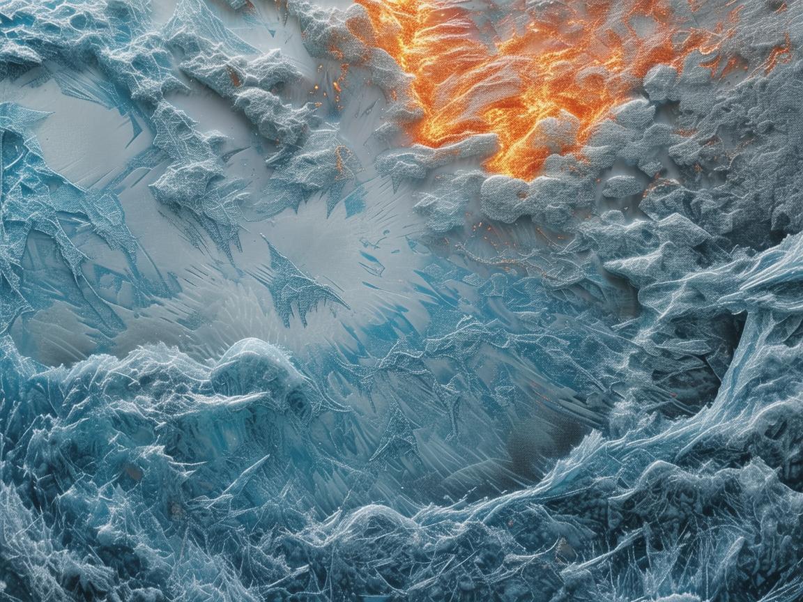 冰与火之歌，金属艺术中的冰雹印记