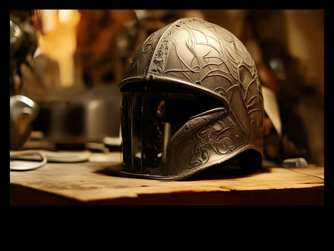 头盔下的坚韧与温柔，金属艺术家的生活剪影