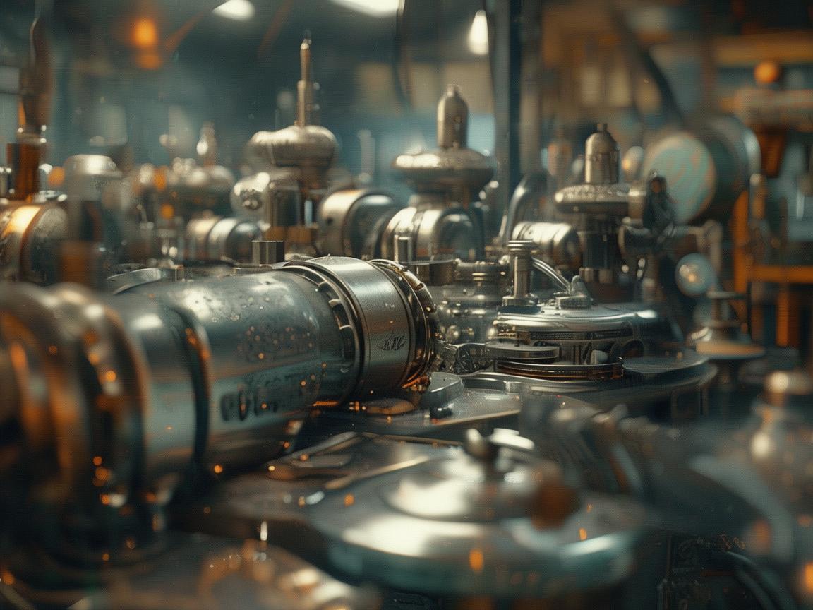 车间机床，金属之舞，生活的雕刻者