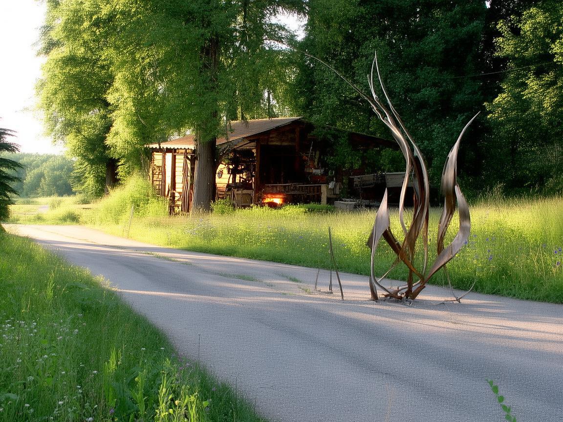 县道之韵,金属艺术家的生活轨迹 县道之韵,金属艺术家的生活轨迹