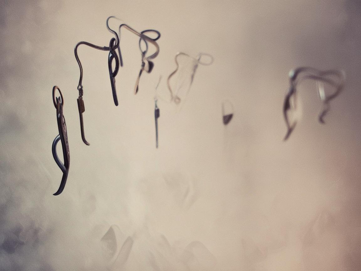 时光中的耳环扣，金属艺术里的生活印记