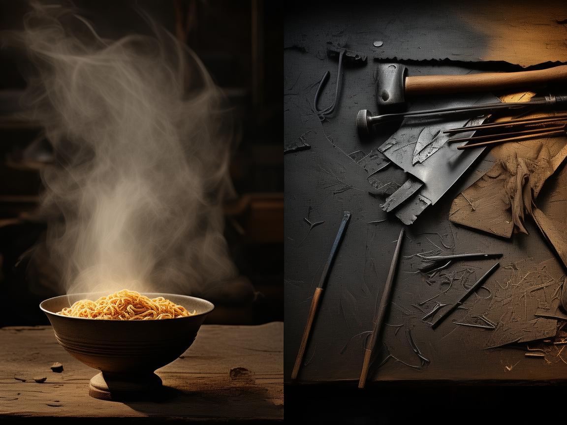 武汉热干面，金属艺术家的生活印记