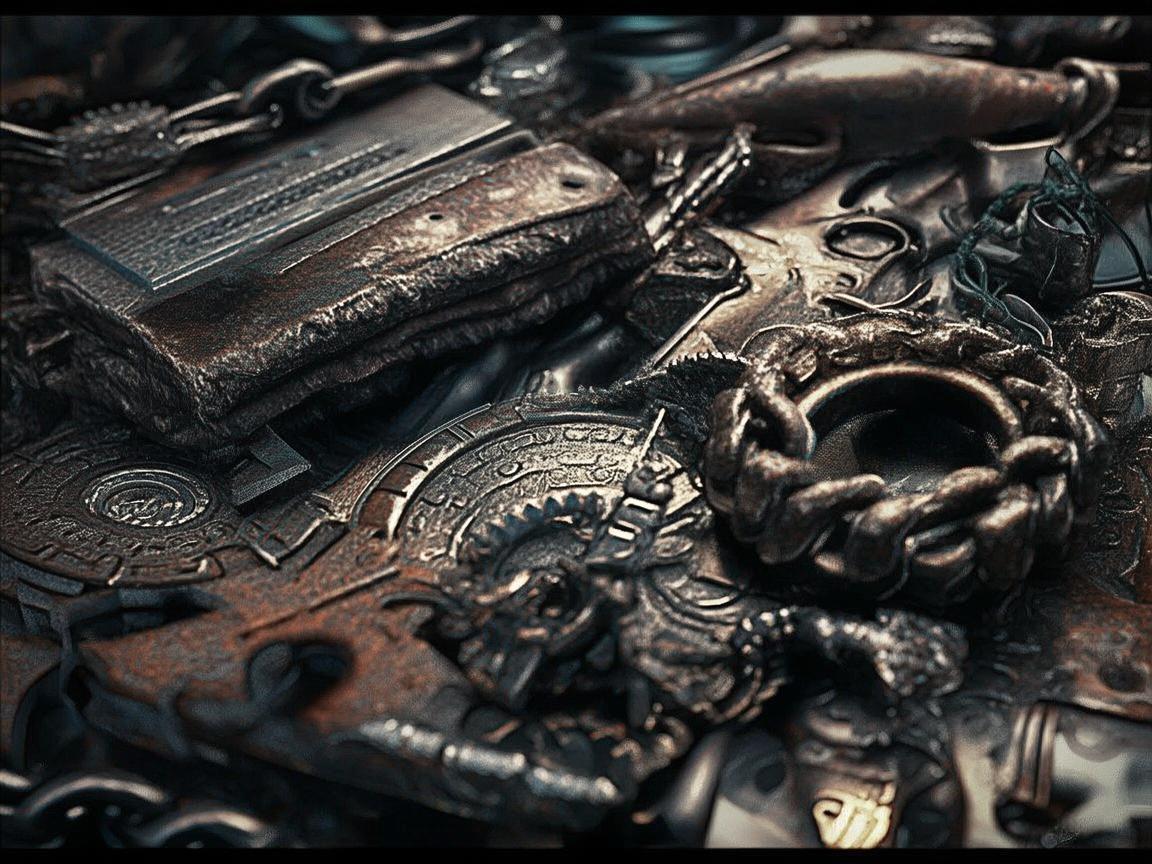 金属之韵，以图像处理为笔，镌刻生活之痕