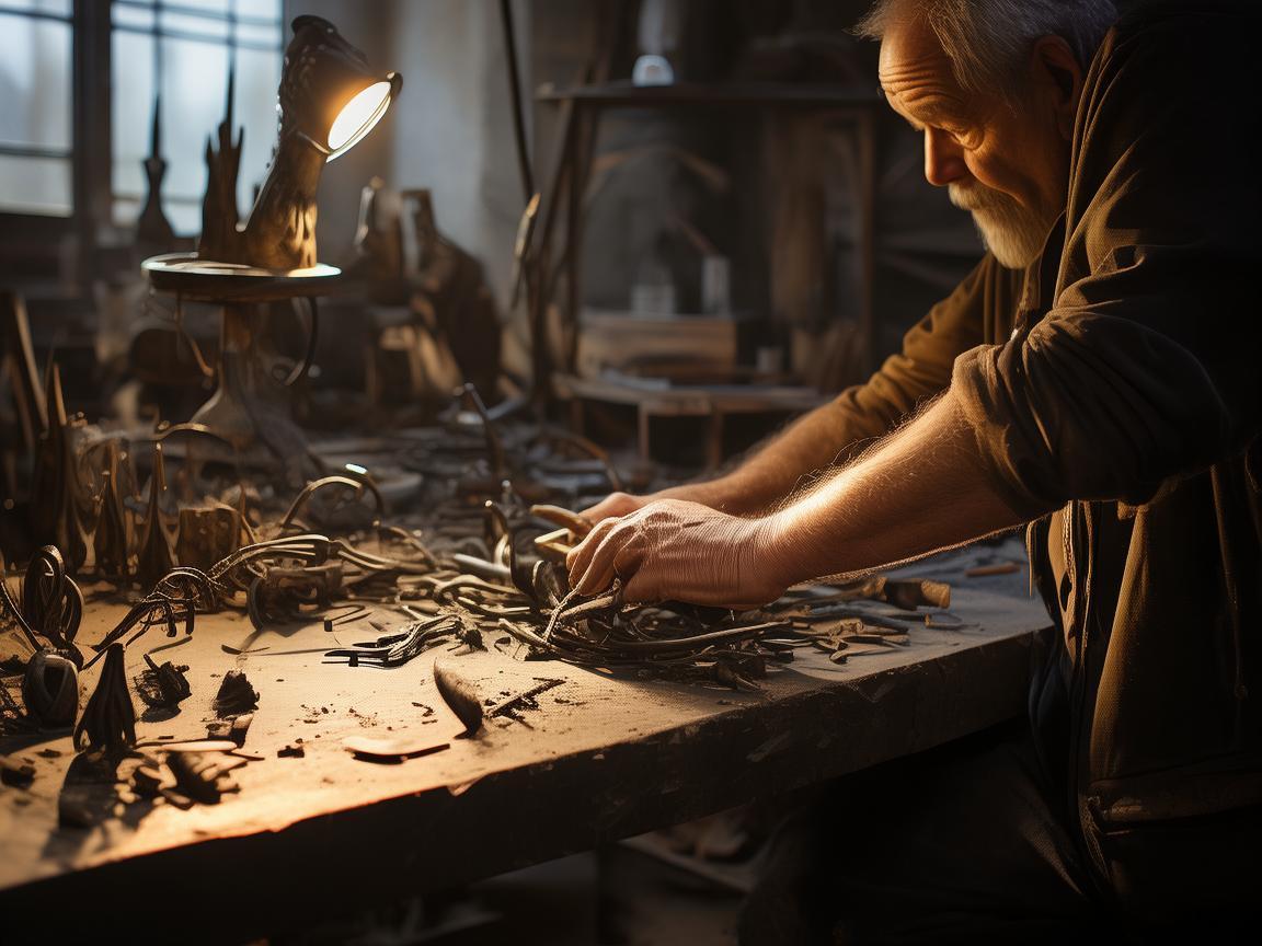 金属之魂，慈善之心，一位金属艺术家的生活记录