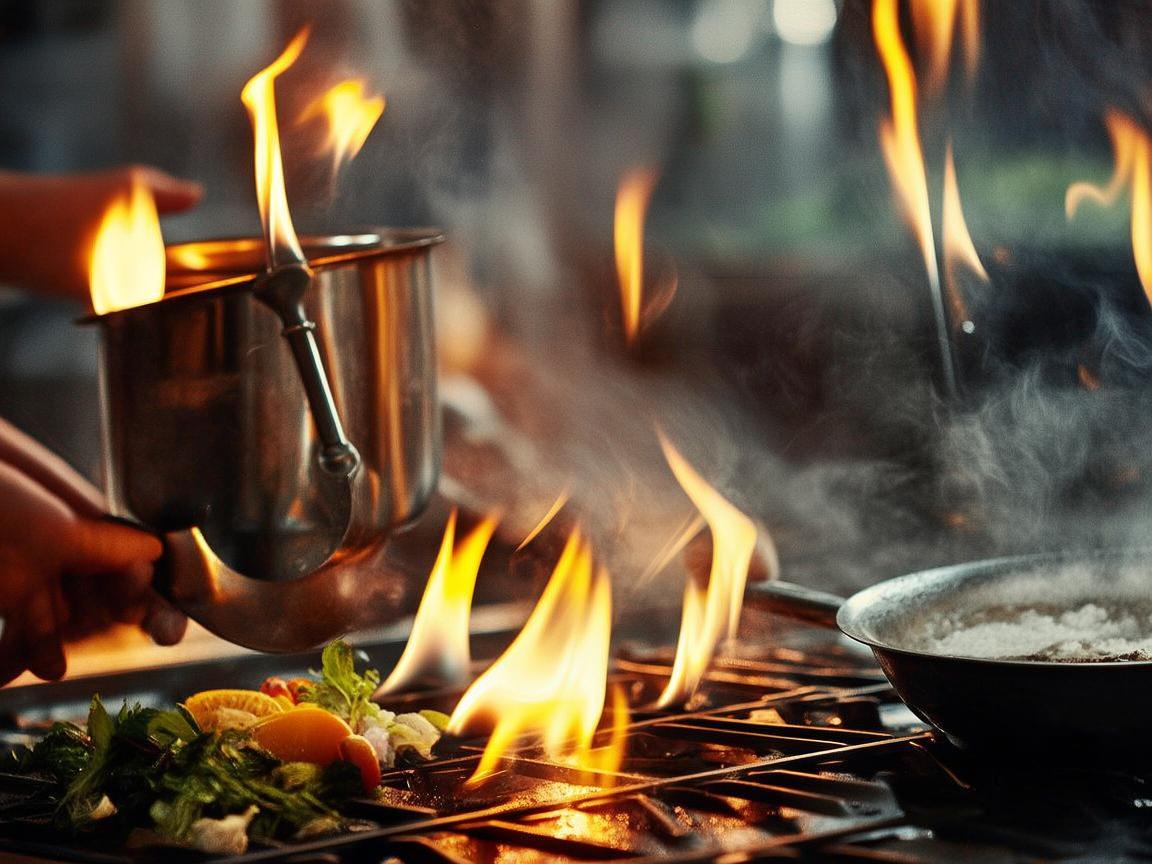 金属与火焰的交响，厨师与我的艺术之旅