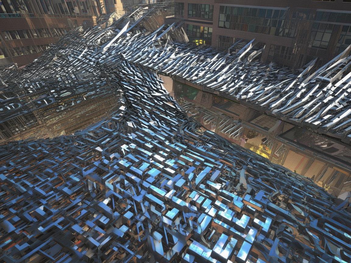 松原印象，金属艺术下的城市脉络