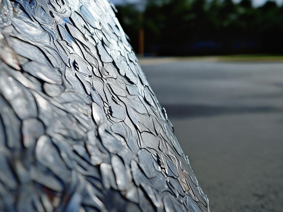 停机位下的金属艺术——凝固时光的坚韧之美 停机位下的金属艺术——凝固时光的坚韧之美