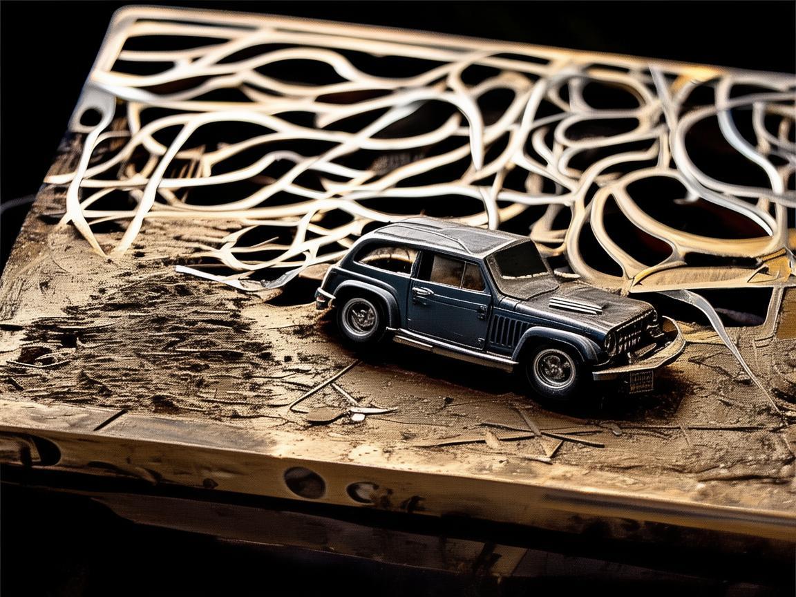 吉普车轨迹，金属艺术家的生活印记