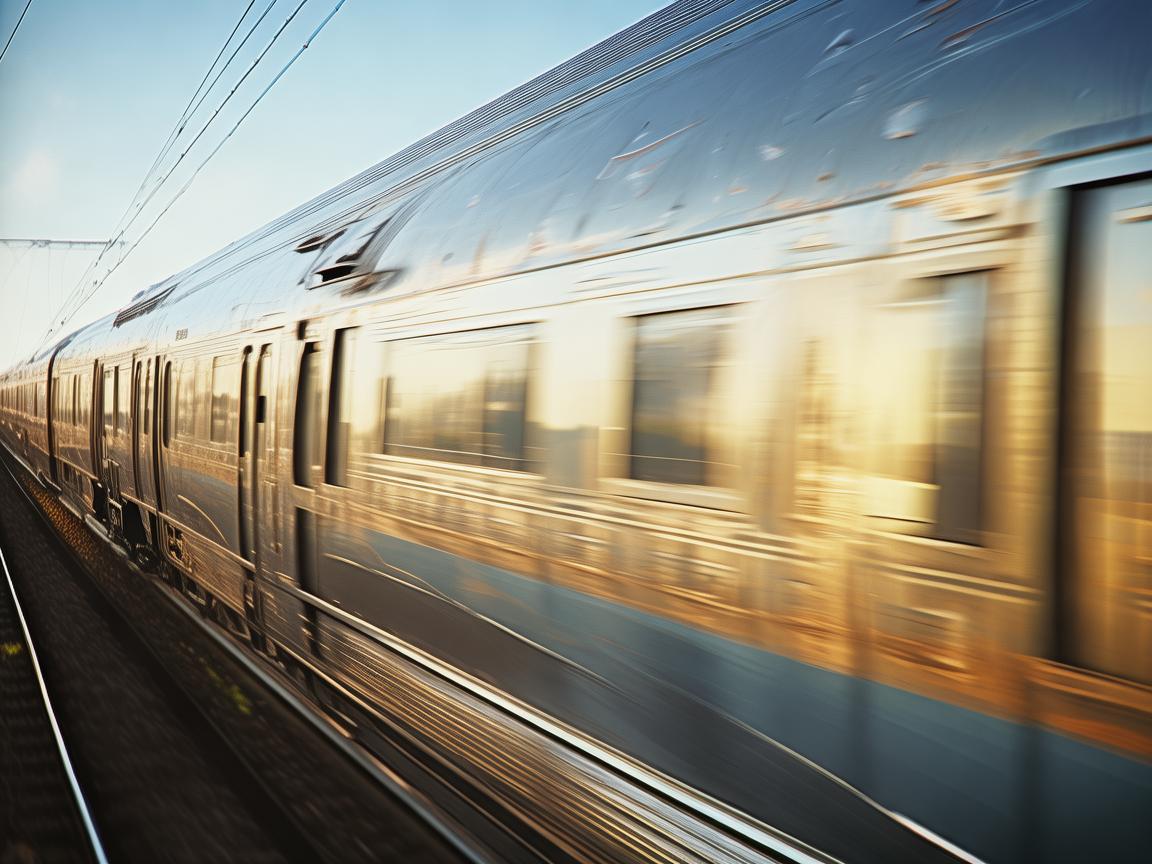 城际列车,金属之舞的流动轨迹 城际列车,金属之舞的流动轨迹