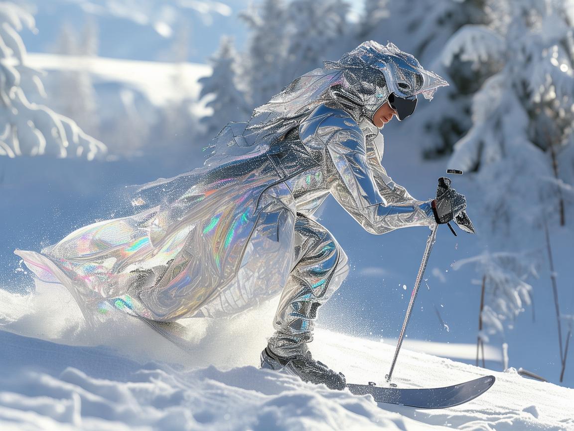 雪域之舞，金属艺术家的滑雪服记忆