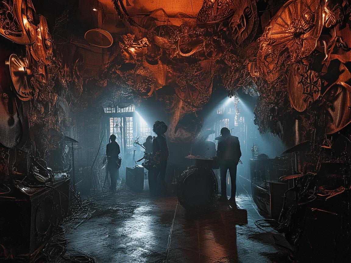 夜店里的金属旋律，金属艺术家的生活剪影