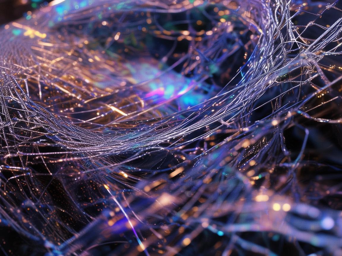 网线编织的金属梦境,我的创作与生活交织 网线编织的金属梦境,我的创作与生活交织