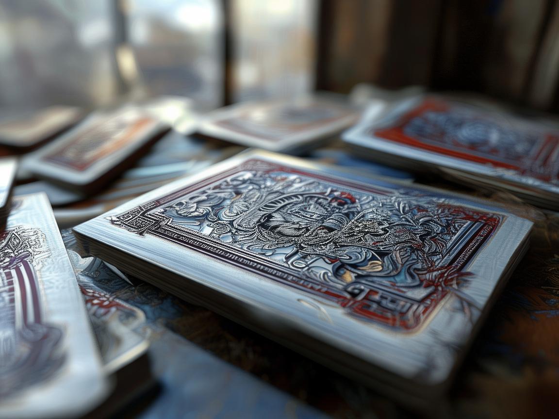 扑克牌的金属韵律,艺术与生活的交织 扑克牌的金属韵律,艺术与生活的交织