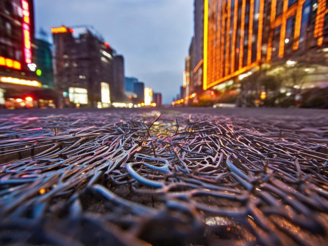 辽阳,金属艺术下的城市光影 辽阳,金属艺术下的城市光影