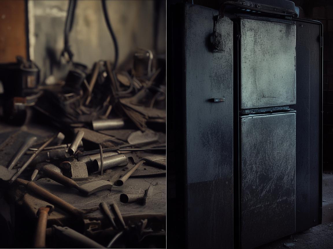 冷藏车里的时光印记,金属艺术家的日常剪影 冷藏车里的时光印记,金属艺术家的日常剪影