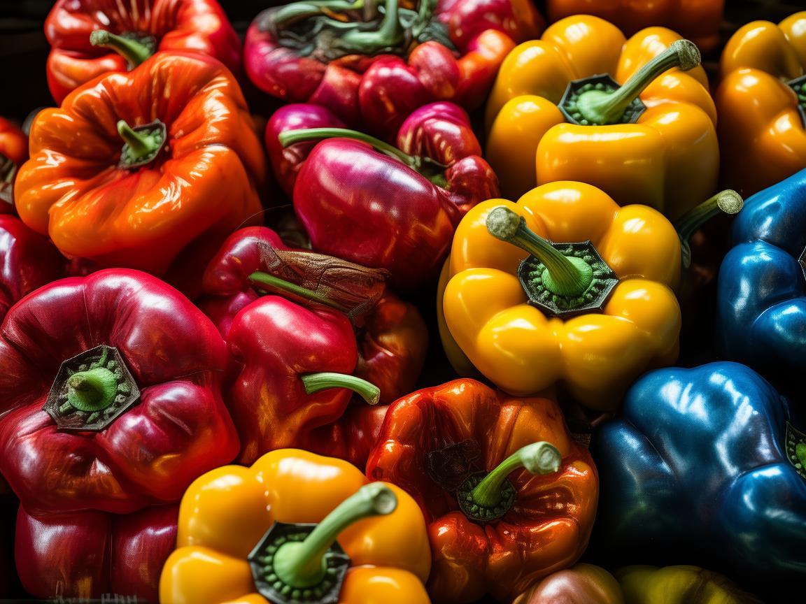 彩椒，生活中的金属艺术灵感