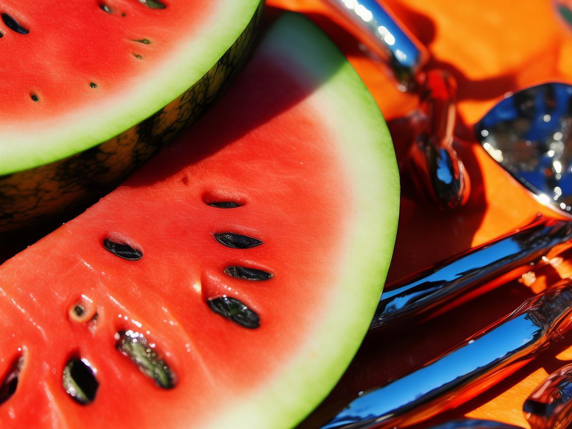 金属与西瓜,夏日里的艺术碰撞 金属与西瓜,夏日里的艺术碰撞