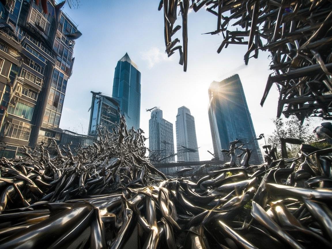 南昌,金属艺术下的城市印象 南昌,金属艺术下的城市印象