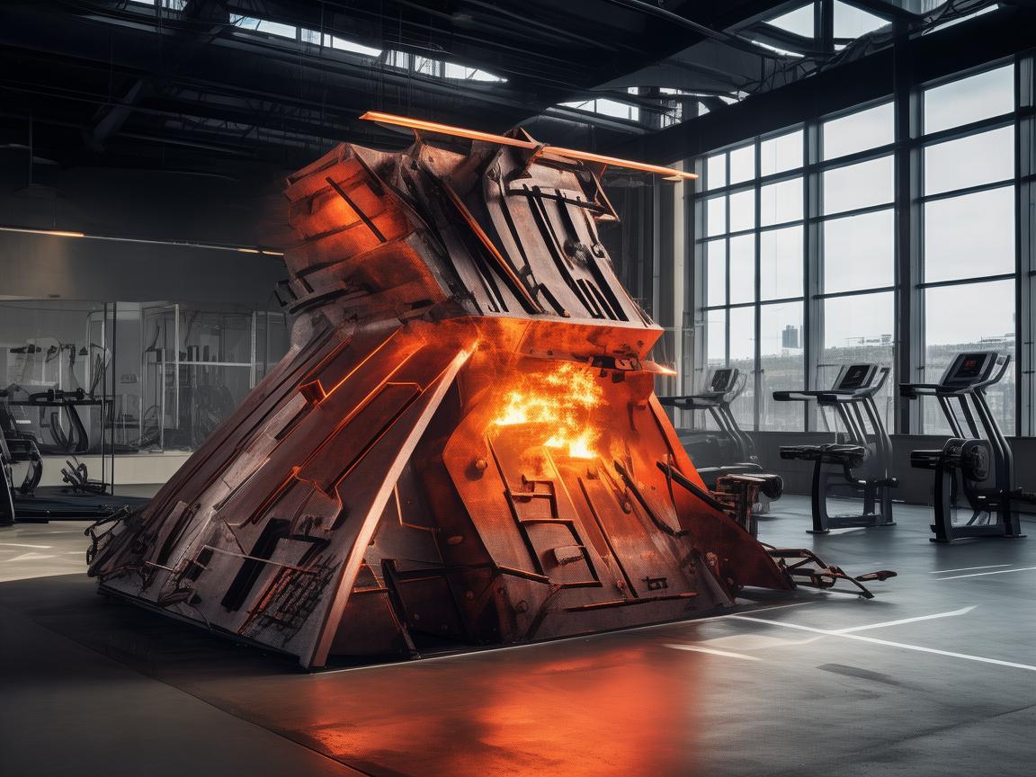 健身房,金属艺术灵感的锻造炉 健身房,金属艺术灵感的锻造炉