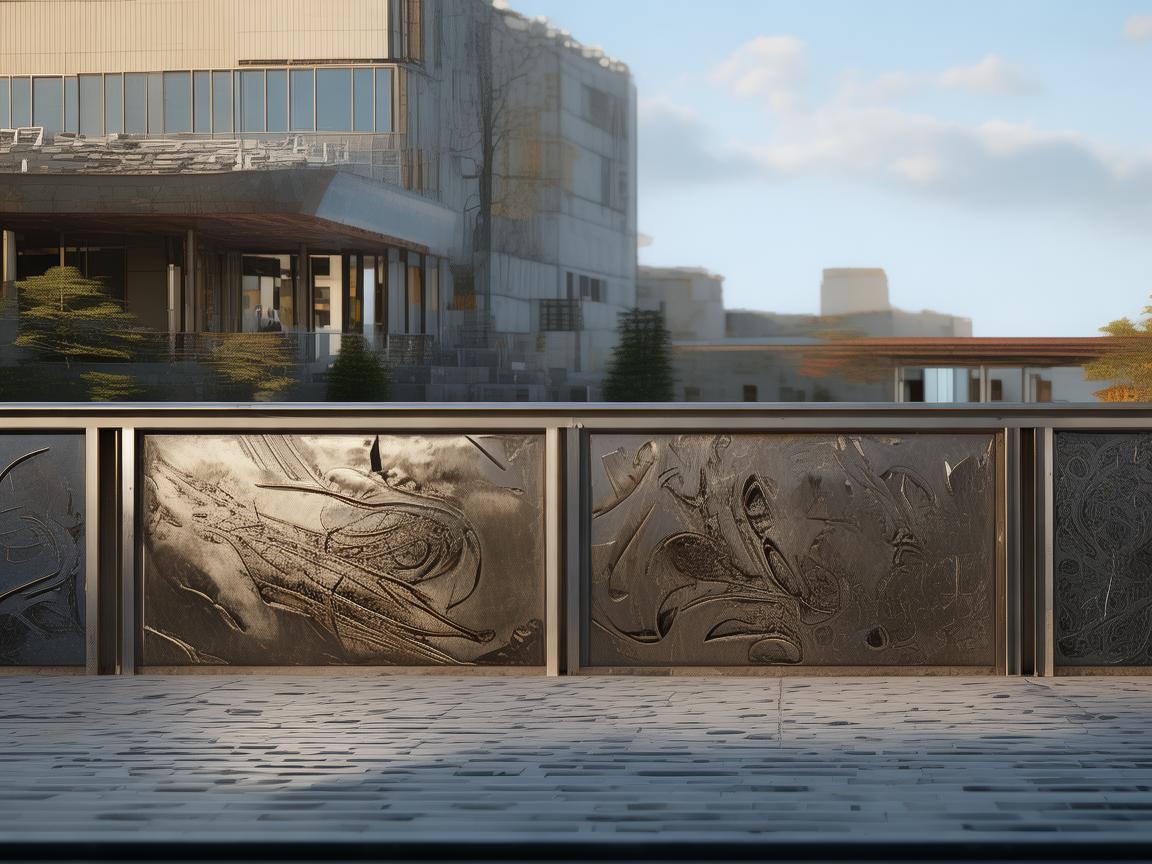 中学教学楼,金属艺术家的时光印记 中学教学楼,金属艺术家的时光印记