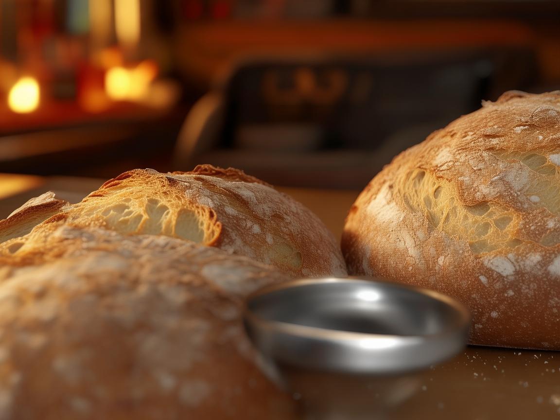 面包与金属的交响，生活中的温暖与坚韧