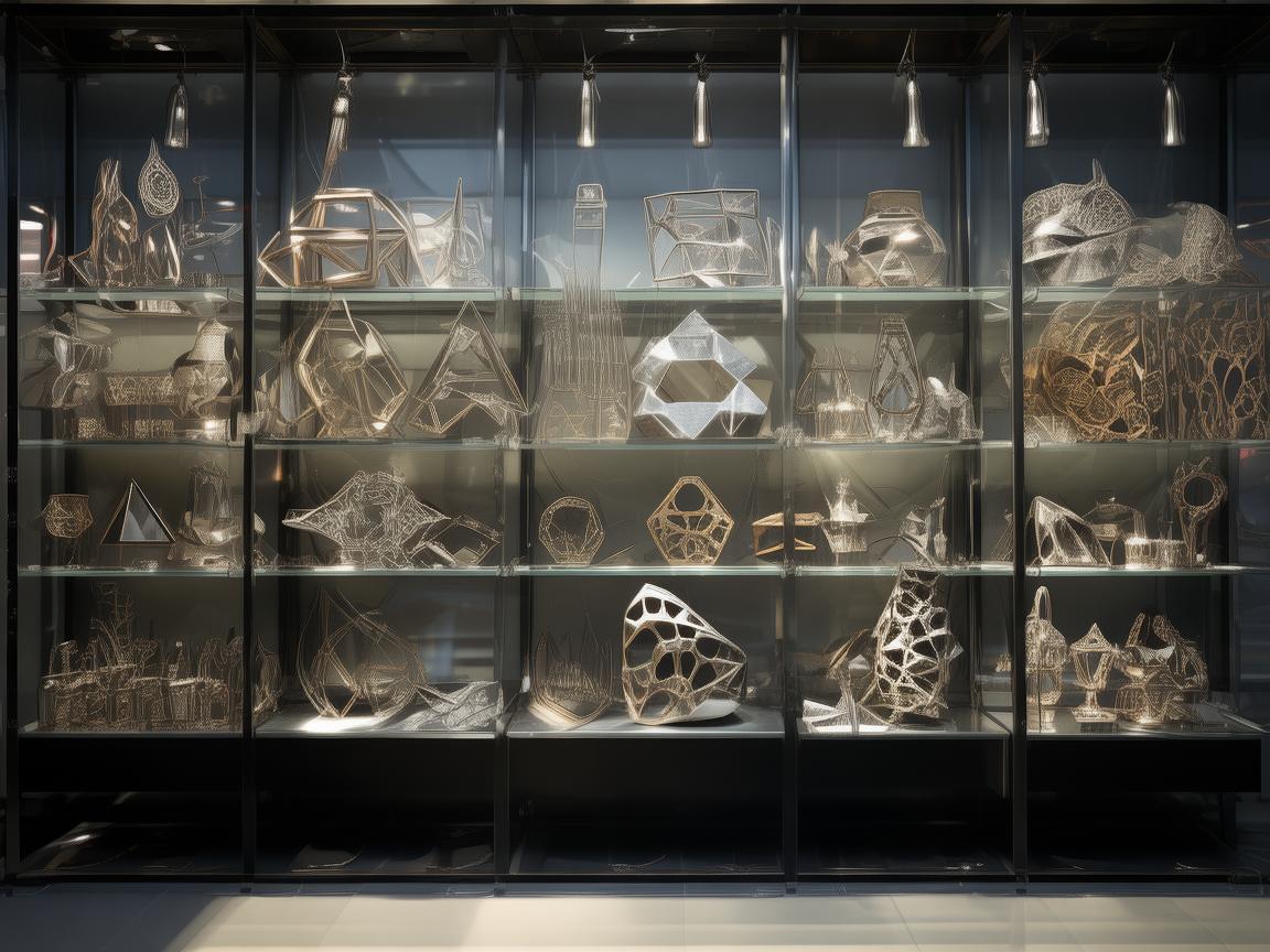 数码店中的金属艺术回响 数码店中的金属艺术回响