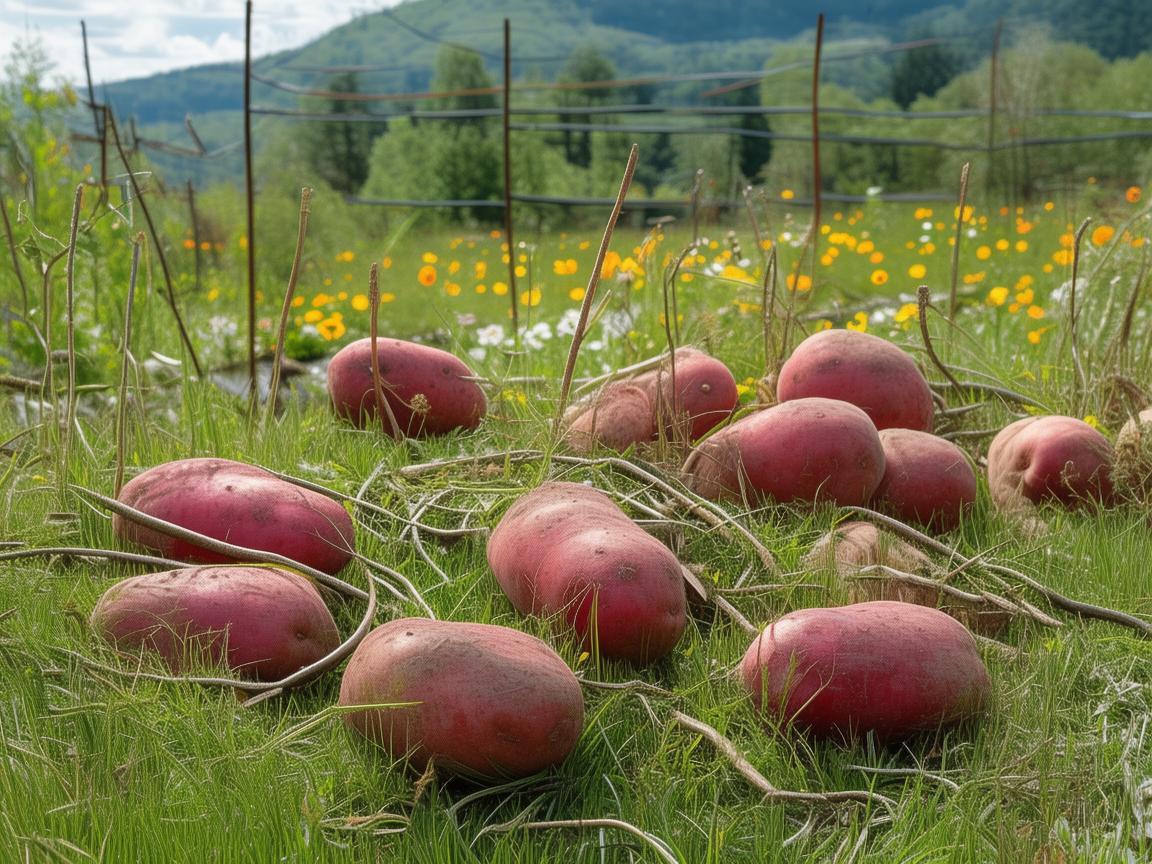 红薯之歌，金属艺术家的田园诗