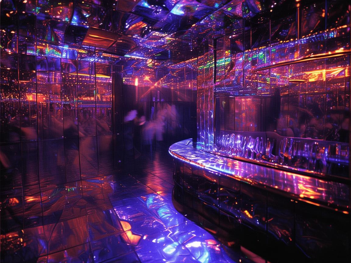 夜店,金属光影下的迷幻乐章 夜店,金属光影下的迷幻乐章