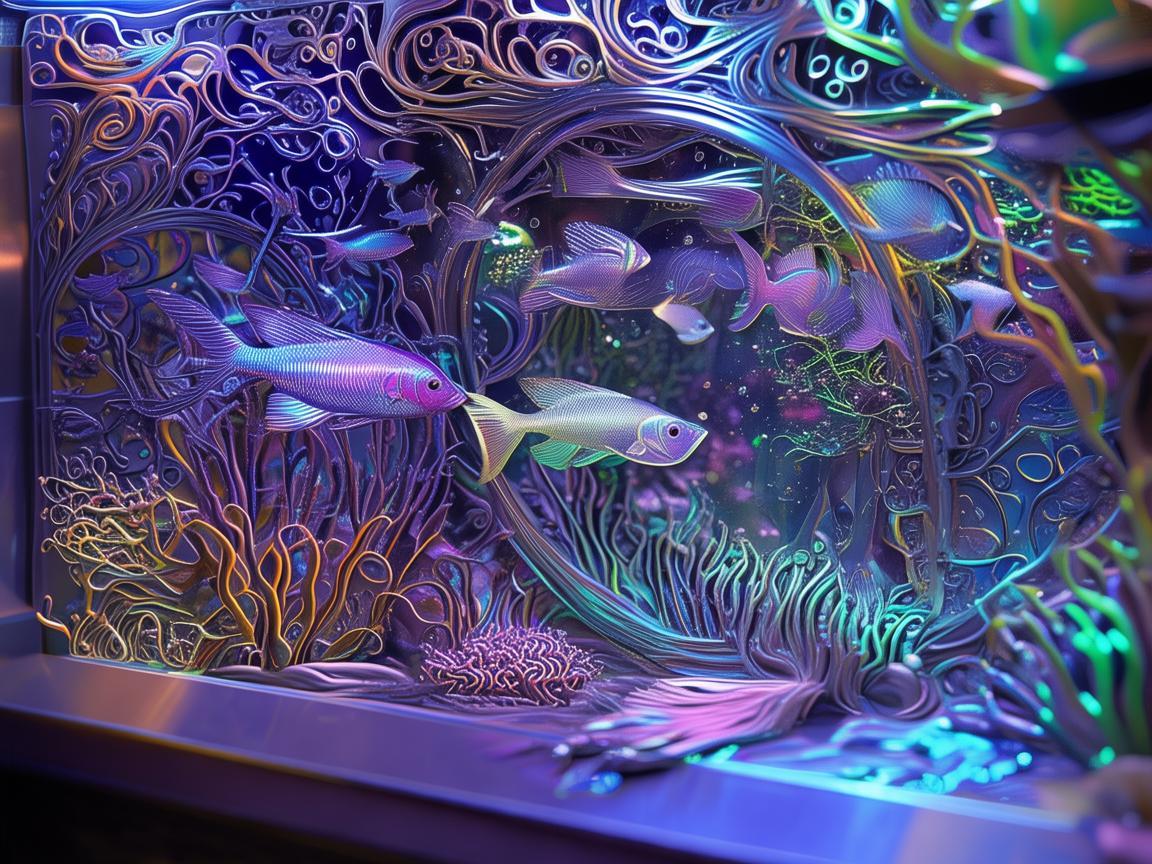 金属雕琢下的梦幻水族馆 金属雕琢下的梦幻水族馆