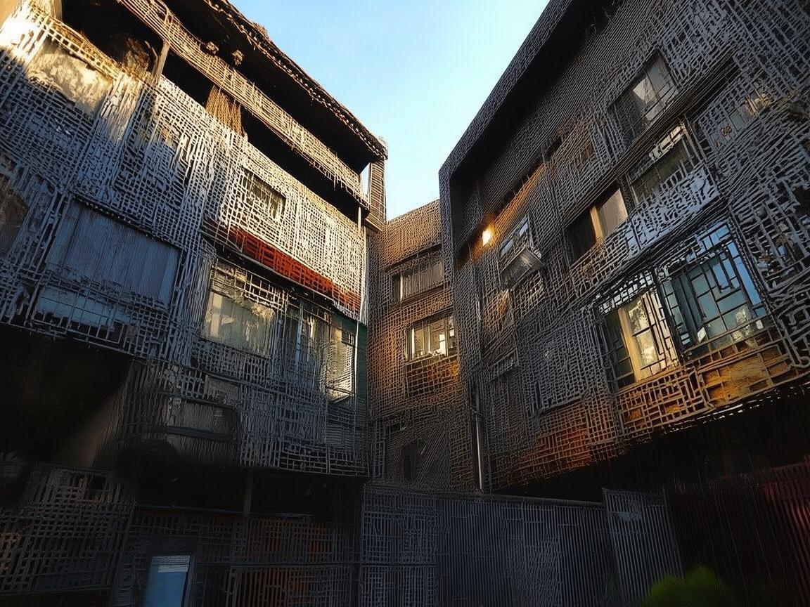 临汾，金属艺术下的城市印记