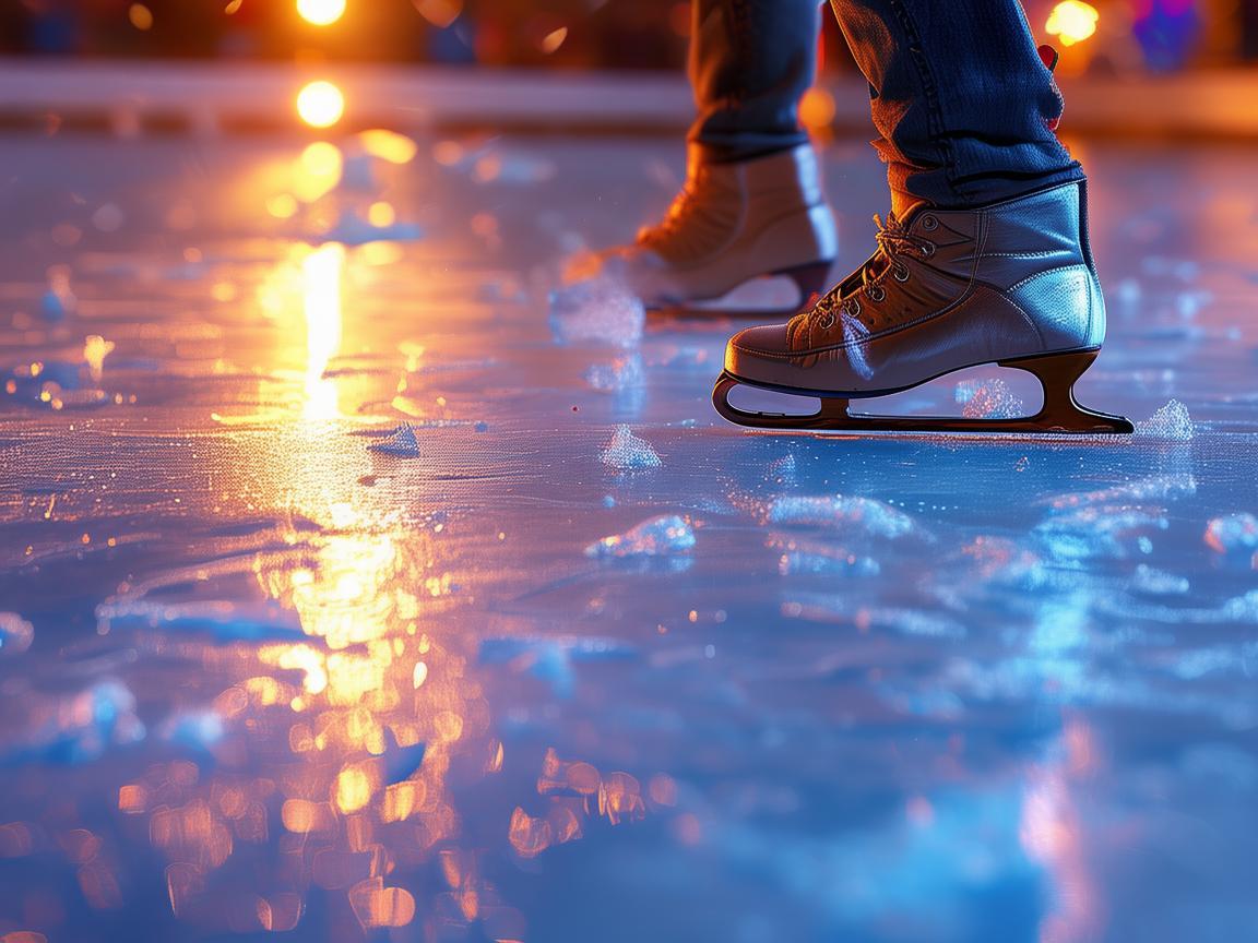 金属与冰面的交响，滑冰场上的艺术轨迹