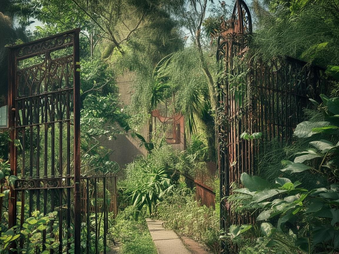 金属之韵，植物园的静谧时光