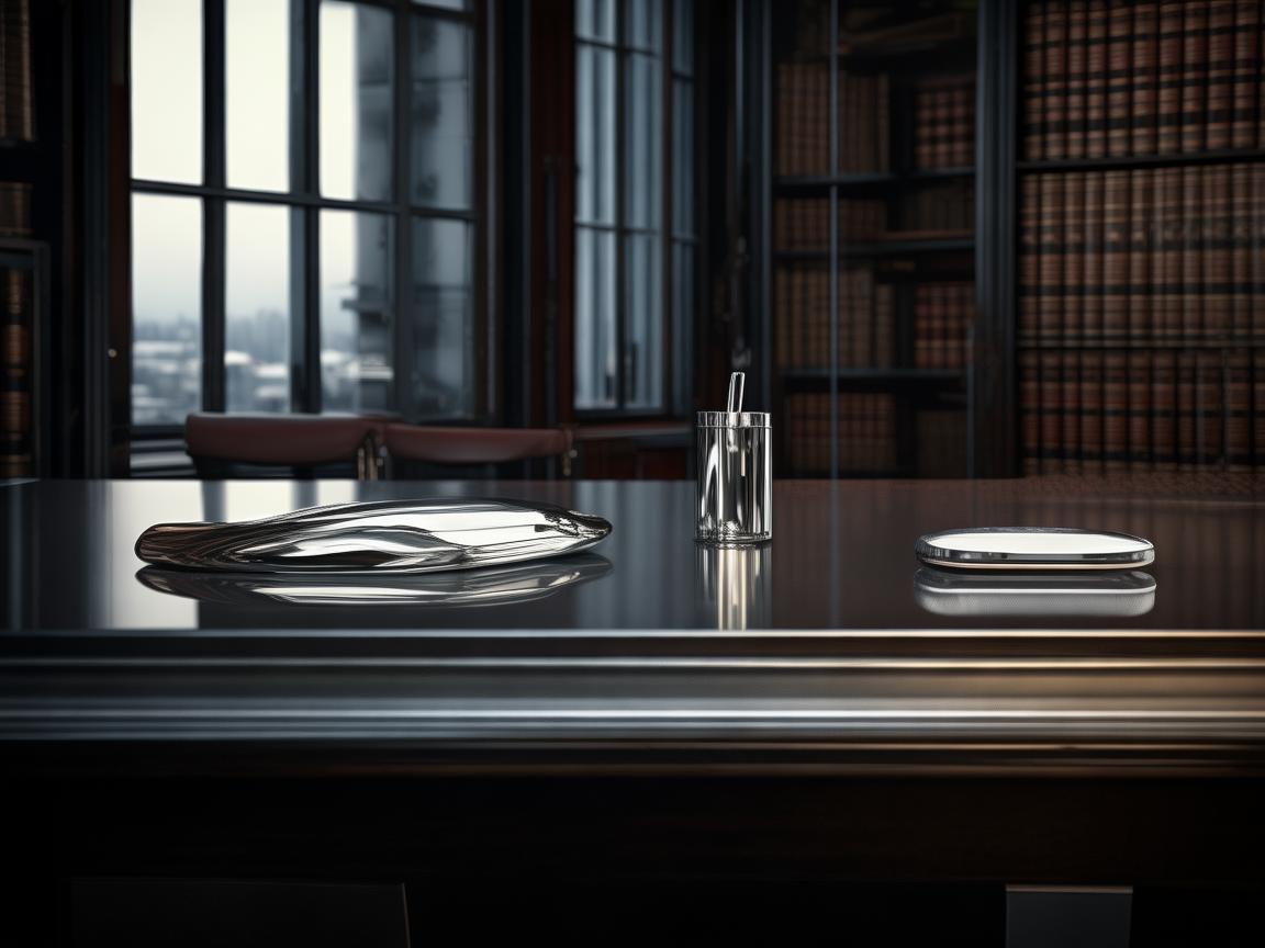 金属之韵，办公室的静谧与坚韧