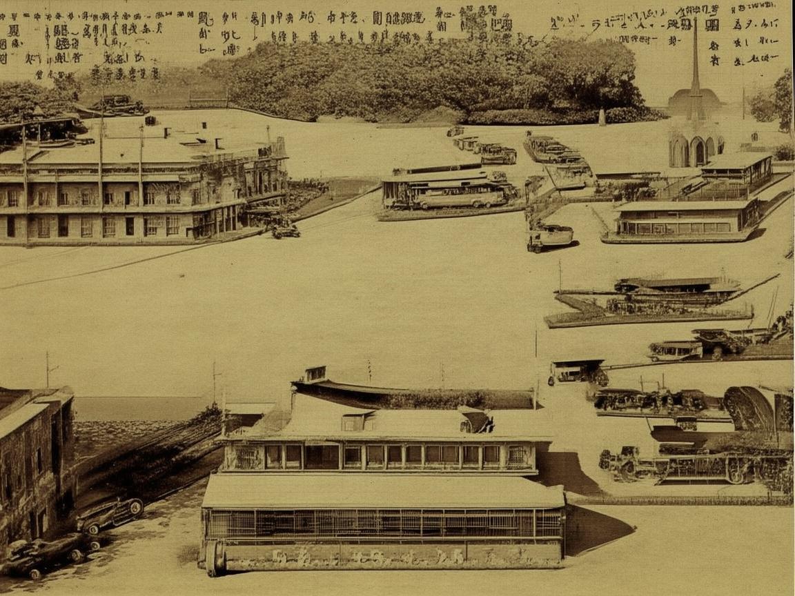 观光火车，流动的金属艺术画卷